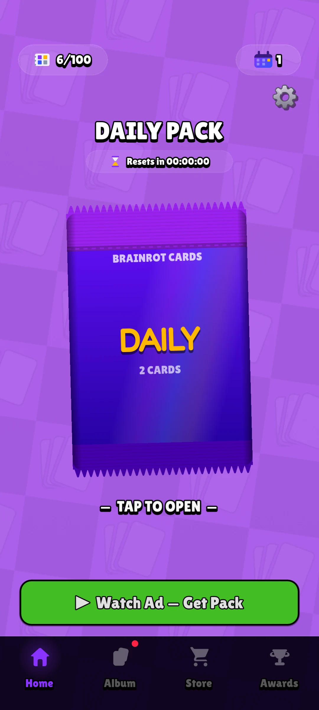Brainrot Cards screenshot